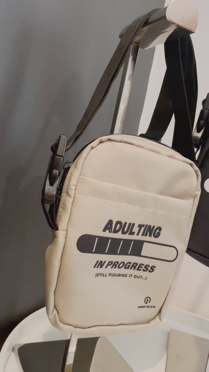 "Keep Loading & Carry On" Bag (Black)